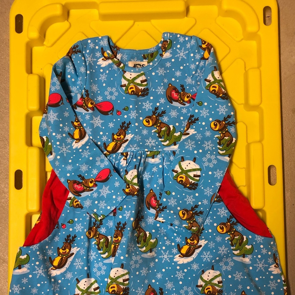 Dear chase reindeer dress